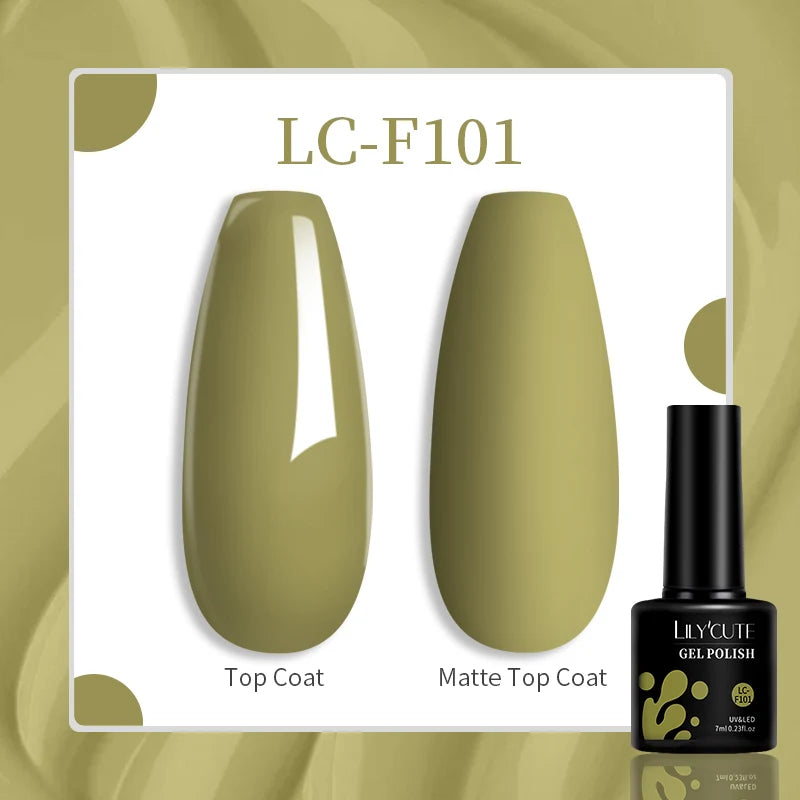LILYCUTE 129-Color Gel Nail Polish 7ml