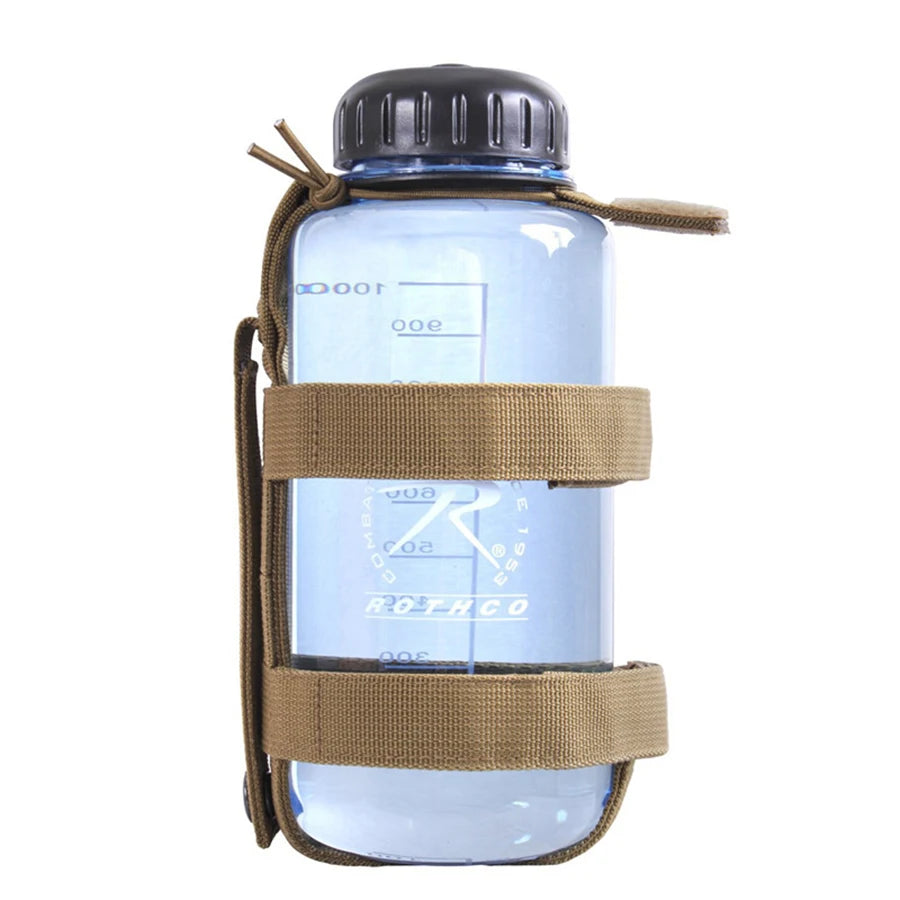 1Pc Outdoor Hiking Water Bottle Holder Portable Adjustable Water Bottle Pouch Water Bottle Bag Outdoor Water Cup Hanging Bag Ws00348