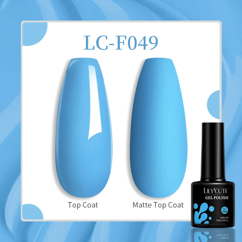 LILYCUTE 129-Color Gel Nail Polish 7ml