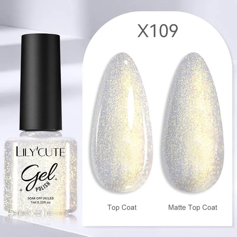 LILYCUTE 129-Color Gel Nail Polish 7ml
