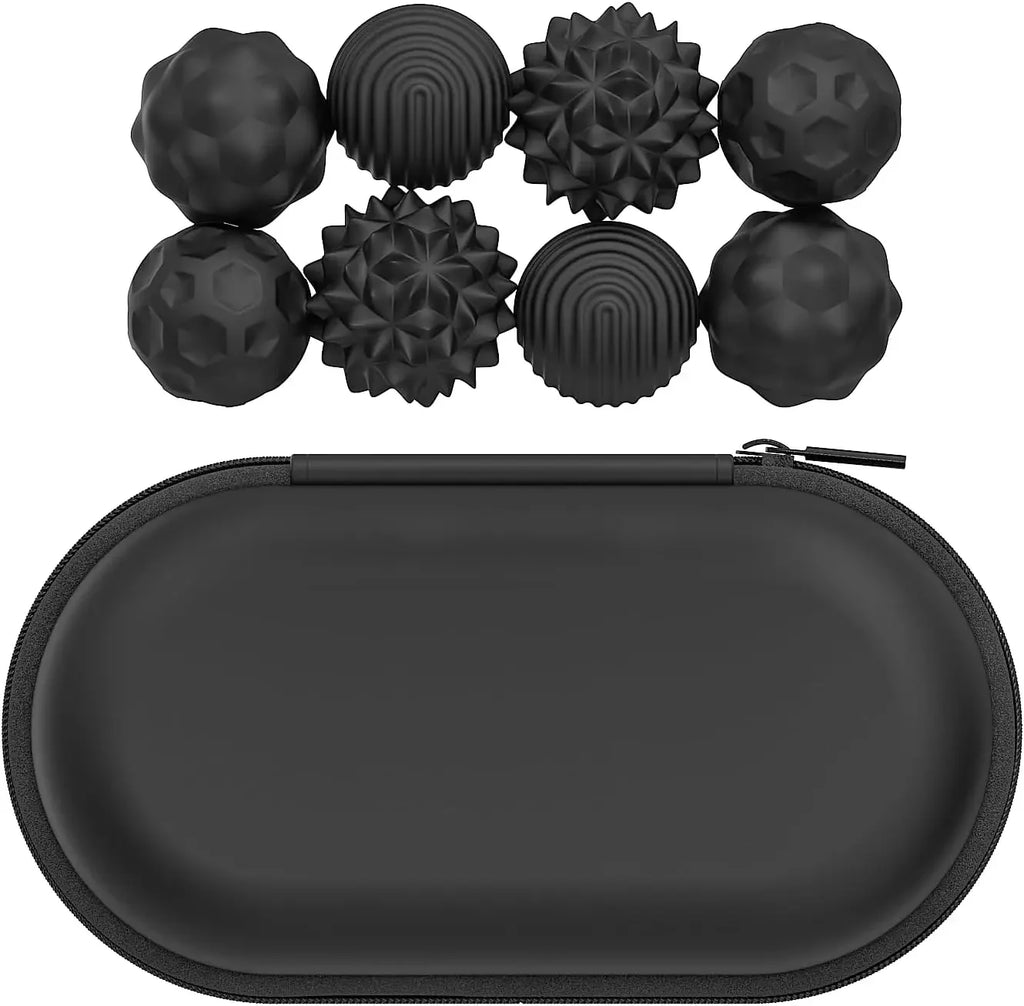 Silicone Magnetic Sensory Balls Fidget Toy Worry Balls Autism Calming Fidgeting Toy Kid Adults Anxiety Relief Stress Sensory Toy