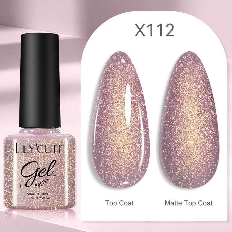 LILYCUTE 129-Color Gel Nail Polish 7ml