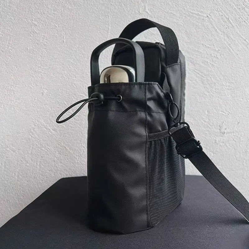 Magnetic Water Bottle Pouch Bag Fitness Magnetic Water Bottle Holder With Strong Magnet For Outdoor Sports Cup Holder Bag