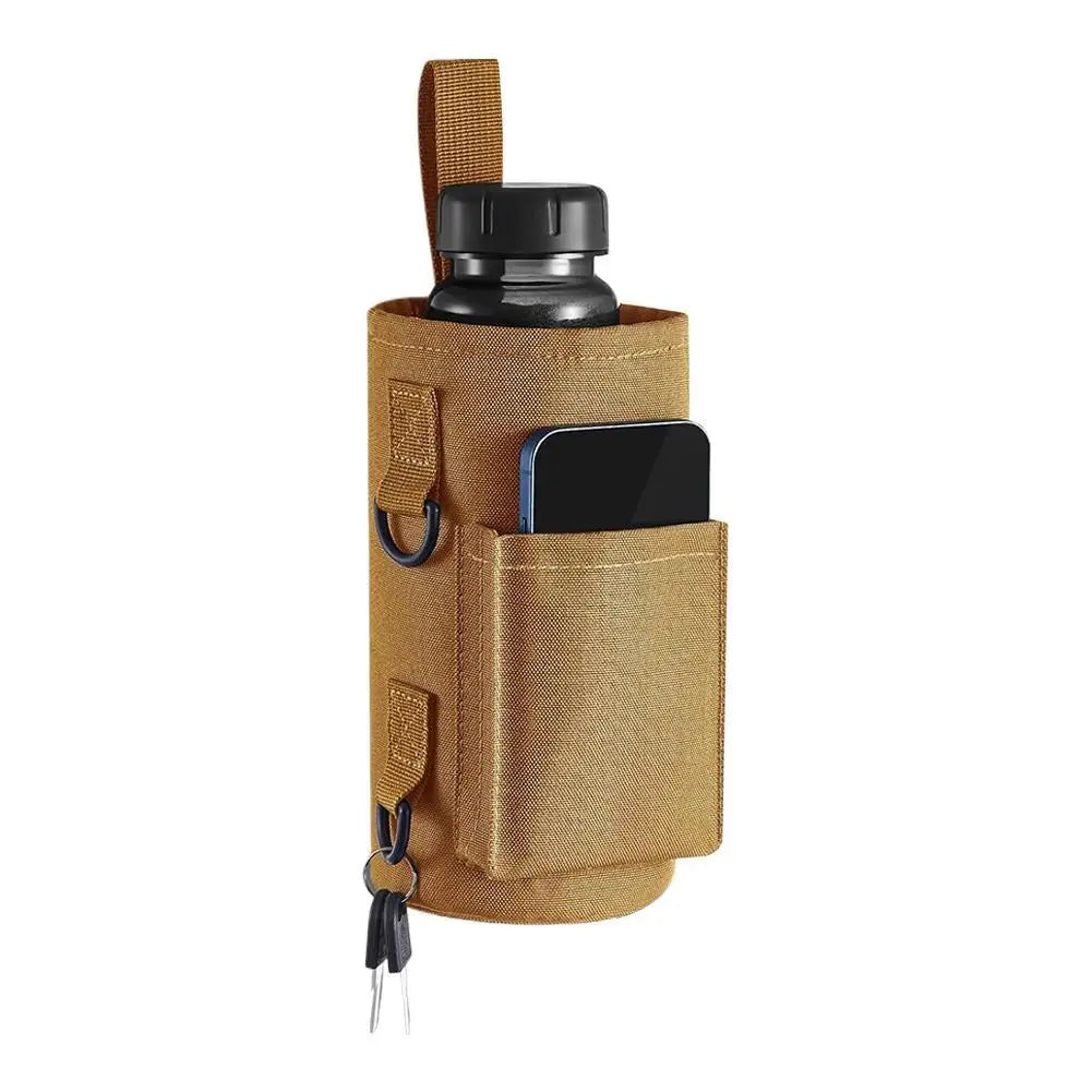 Magnetic Gym Water Bottle Bag – Hands-Free Sling Carrier for Workouts
