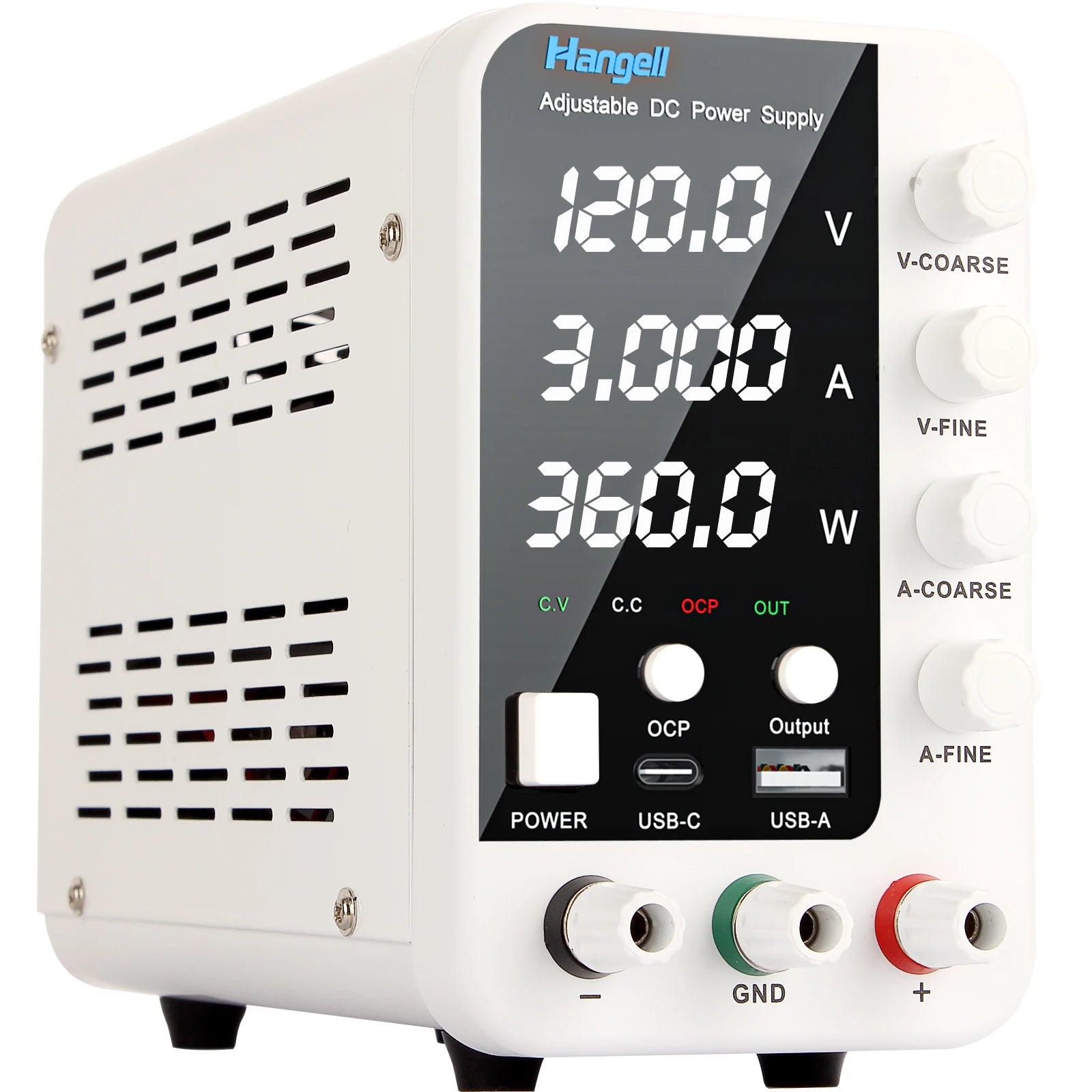 DC Lab Power Supply | 30V–120V Adjustable Voltage Regulator | Bench Switching Power Supply