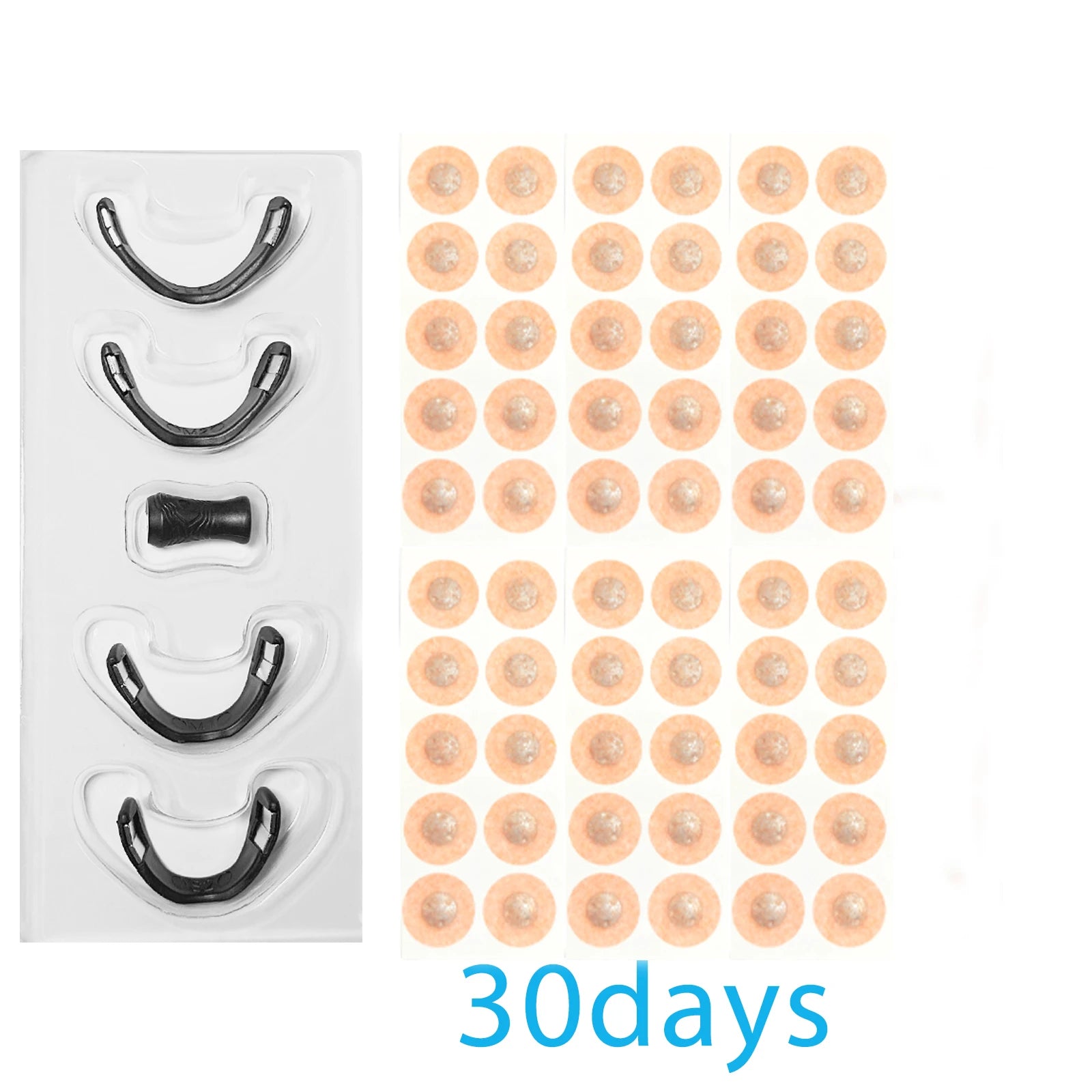 Nasal breathing dilators Magnetic Nasal Strips Increase Air Improve Sleep Quality Reduce Snoring