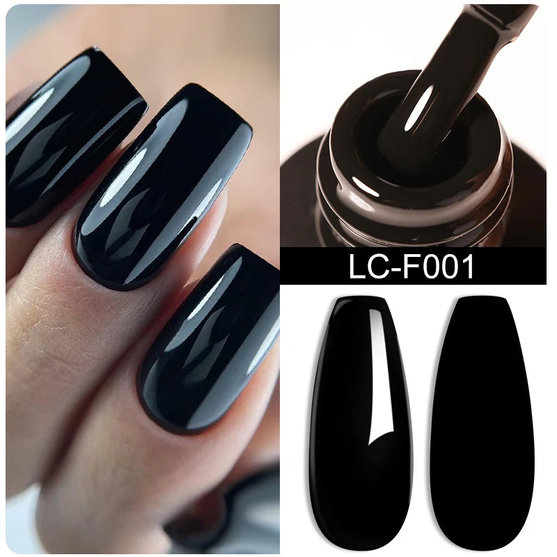 LILYCUTE 15ML Quick Extension Gel Nail Polish Milky White Clear Pink Color French Manicure Finger Prolong Nail Hard Gel Varnish