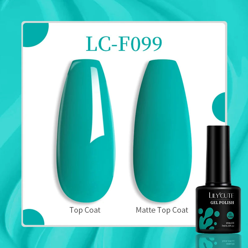 LILYCUTE 129-Color Gel Nail Polish 7ml