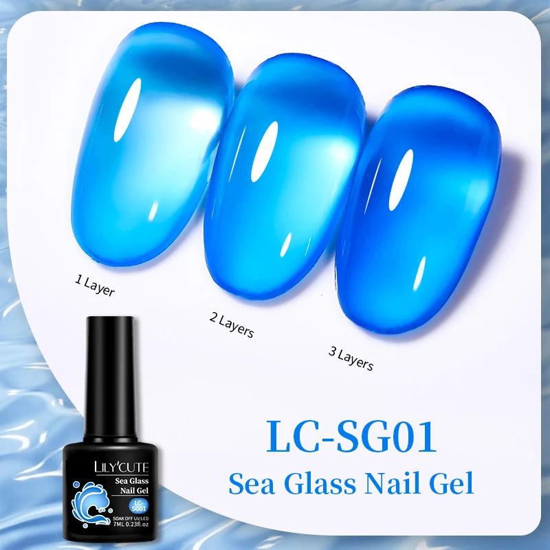 LILYCUTE 129-Color Gel Nail Polish 7ml