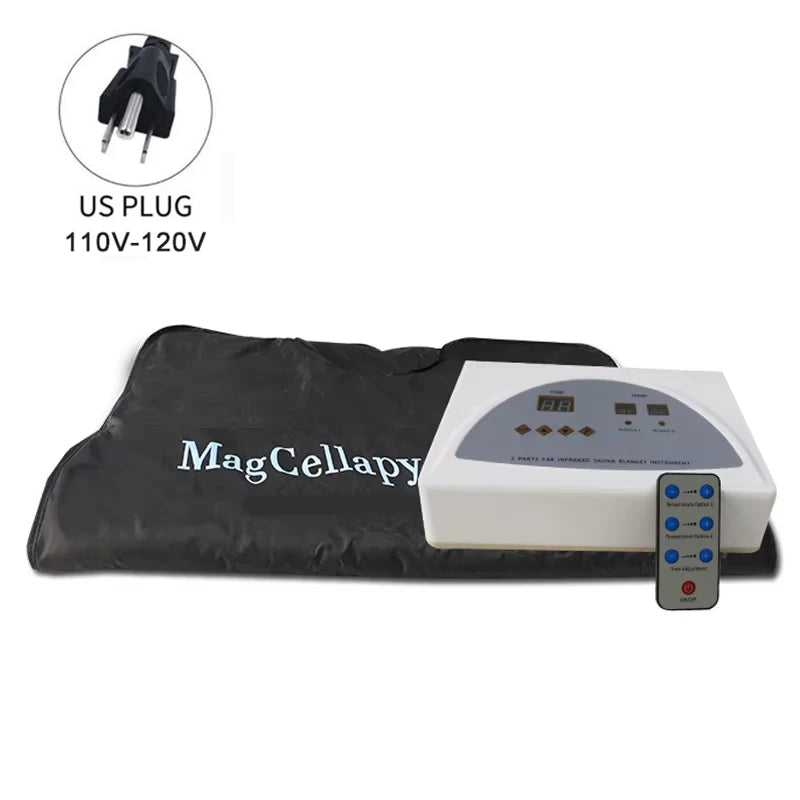Acid Relieving Blanket Massage Steam Bag Portable Personal Detoxification Relaxation Sauna Heat Massage Promote BloodCirculation
