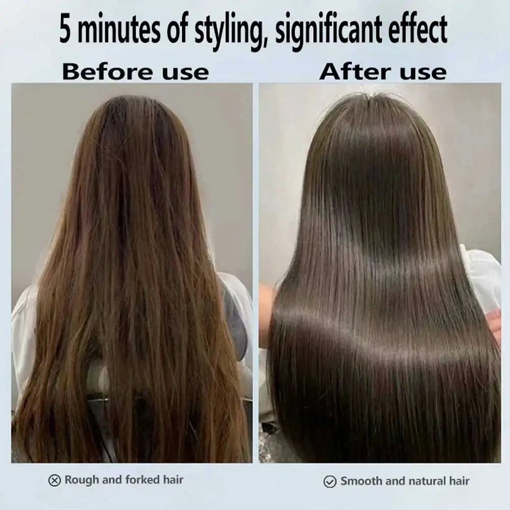 2-in-1 Hair Dryer & Straightener – Negative Ion Styling Tool