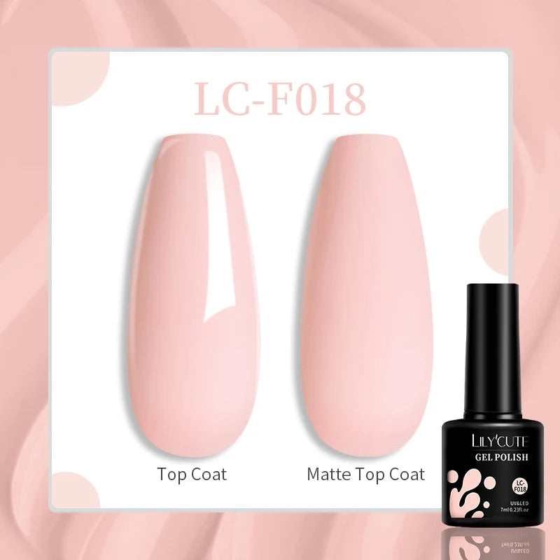 LILYCUTE 129-Color Gel Nail Polish 7ml