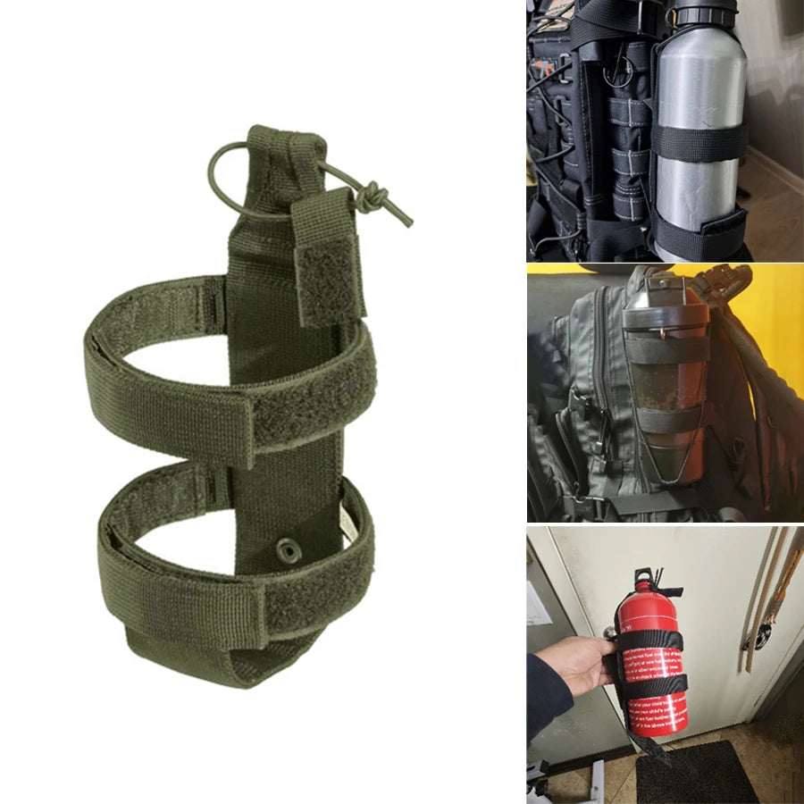 1Pc Outdoor Hiking Water Bottle Holder Portable Adjustable Water Bottle Pouch Water Bottle Bag Outdoor Water Cup Hanging Bag Ws00348