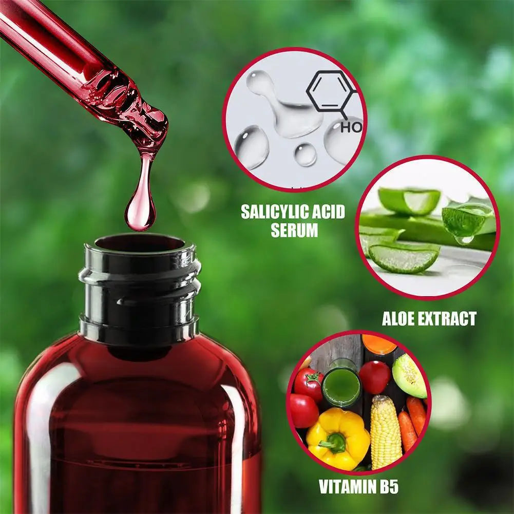 30ml Salicylic Acid Shrink Pores Serum Exfoliating Moisturizing Nourish Smooth Pores Essence For Acne Blackhead & Pores Skincare