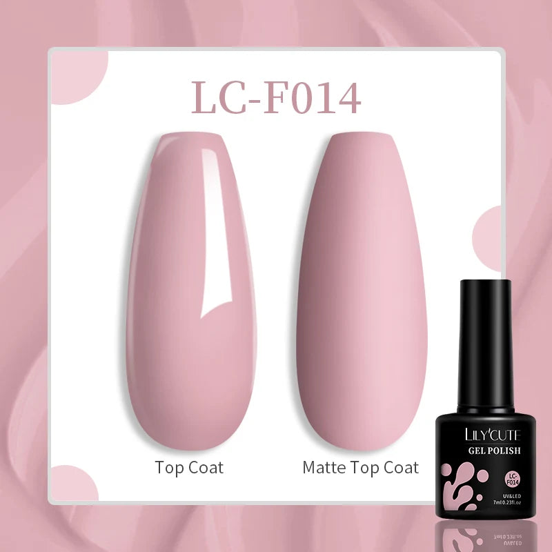 LILYCUTE 129-Color Gel Nail Polish 7ml