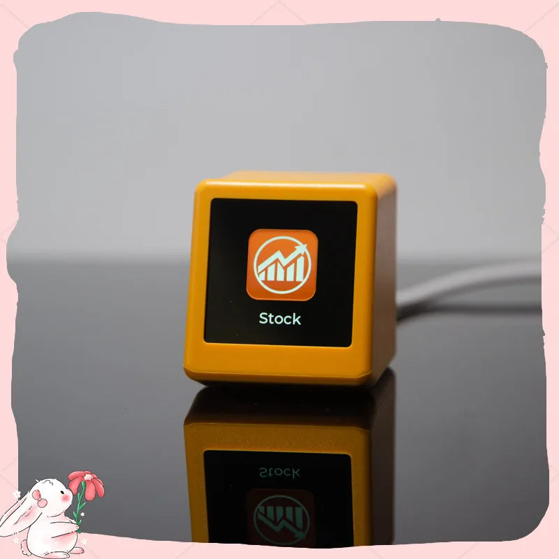 Bitcoin Price Display Ticker Smart Weather Clock Cryptocurrency Stock Exchange Rate & Gold Price Tracker Home Decor Desk Clock