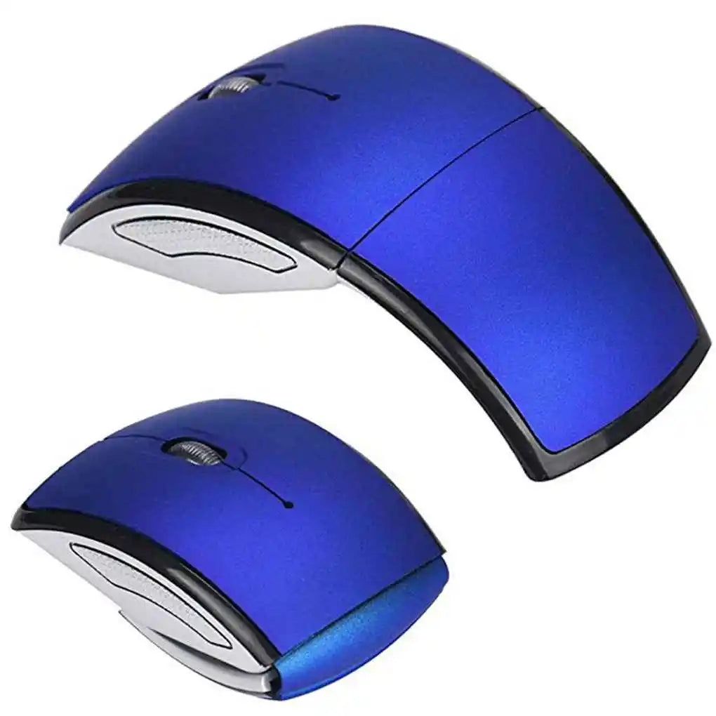 Wireless Folding Mouse Gaming Work Replacement Mice Office PC Desktop