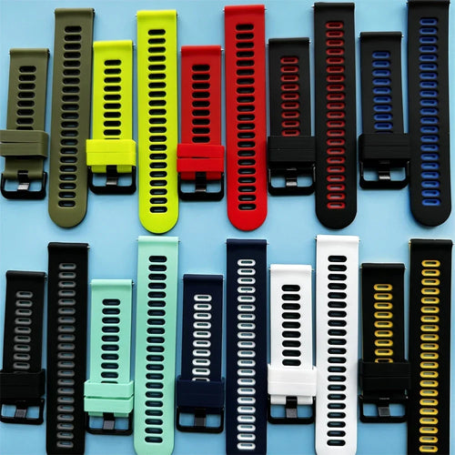 20mm 22mm Sports Strap For Garmin Venu 3 Band Watch Band Replacement Silicone Bracelet Forerunner 165 265 255 Music Vivoactive 4