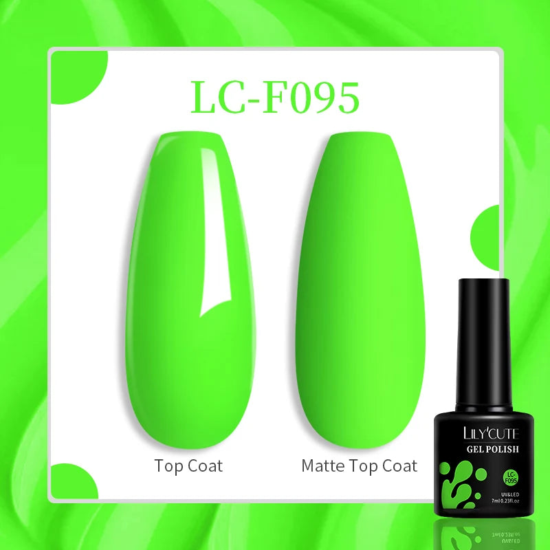 LILYCUTE 129-Color Gel Nail Polish 7ml