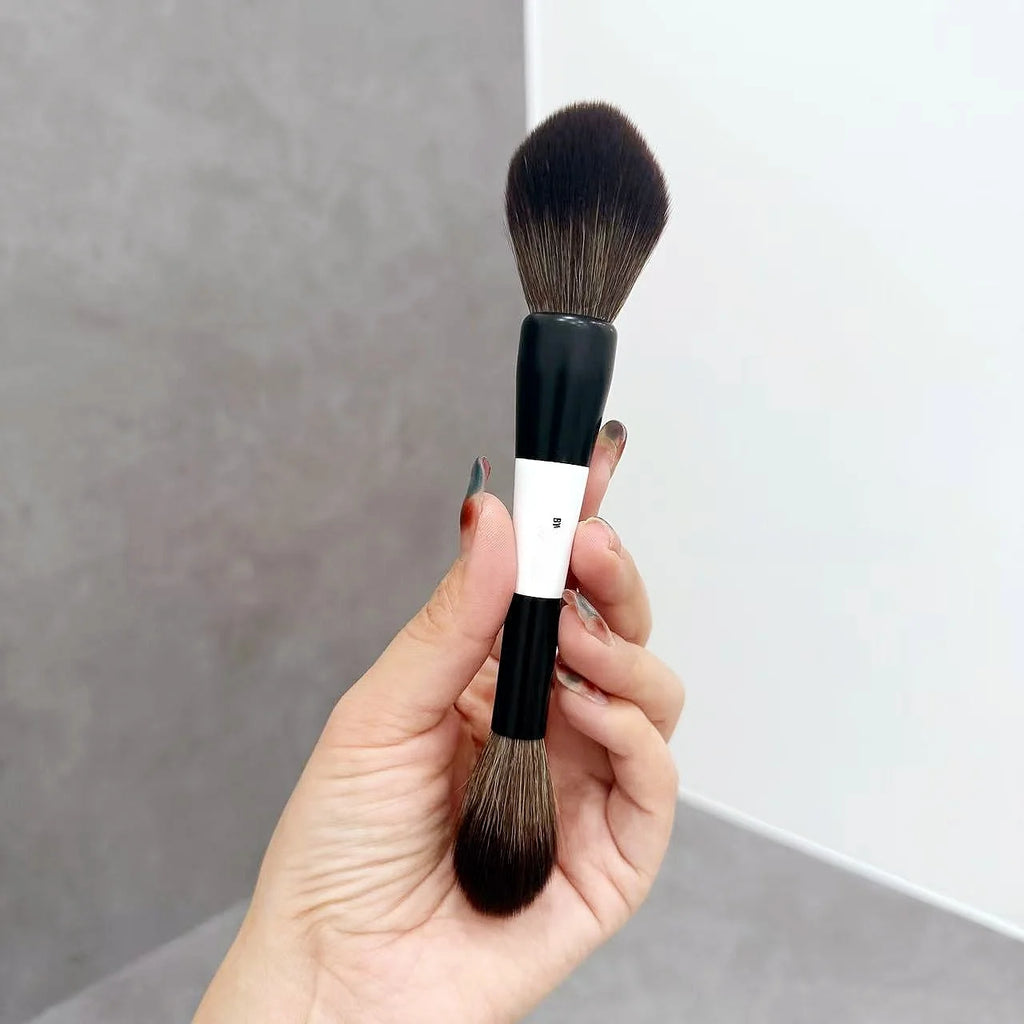 F1 Dual-Ended Contour Blush F2 Powder Brush F3 Highlight Soft Synthetic Hair Makeup Brushes Blusher Highlighter Cosmetic Brushes