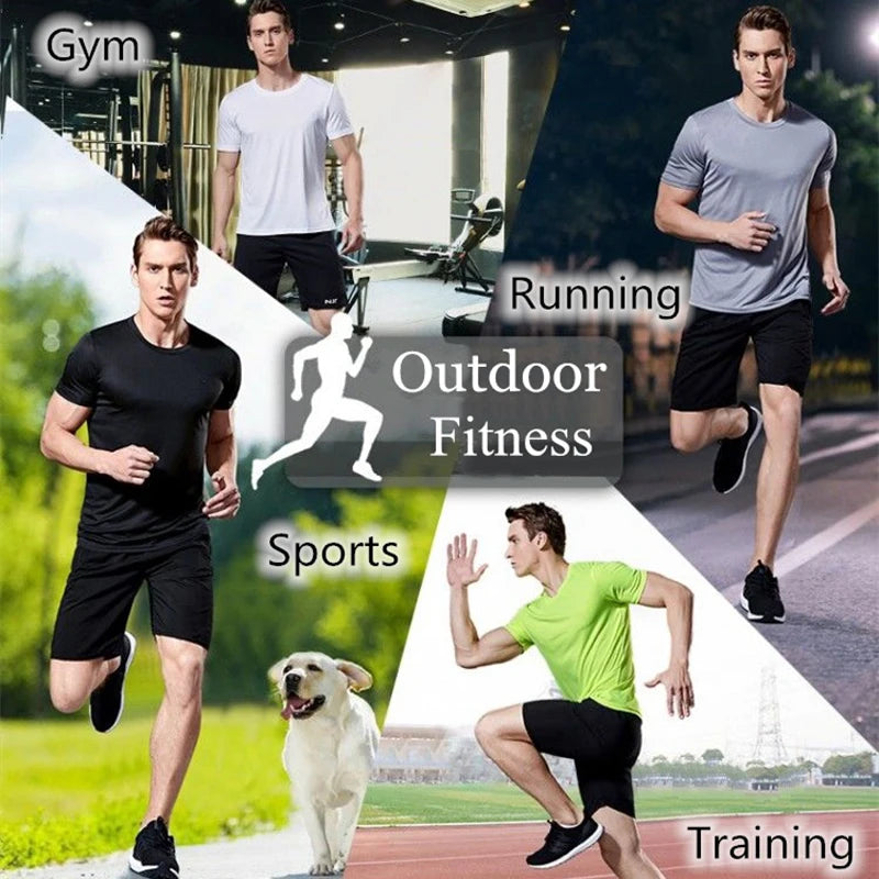Men's Quick-Dry Gym T-Shirt
