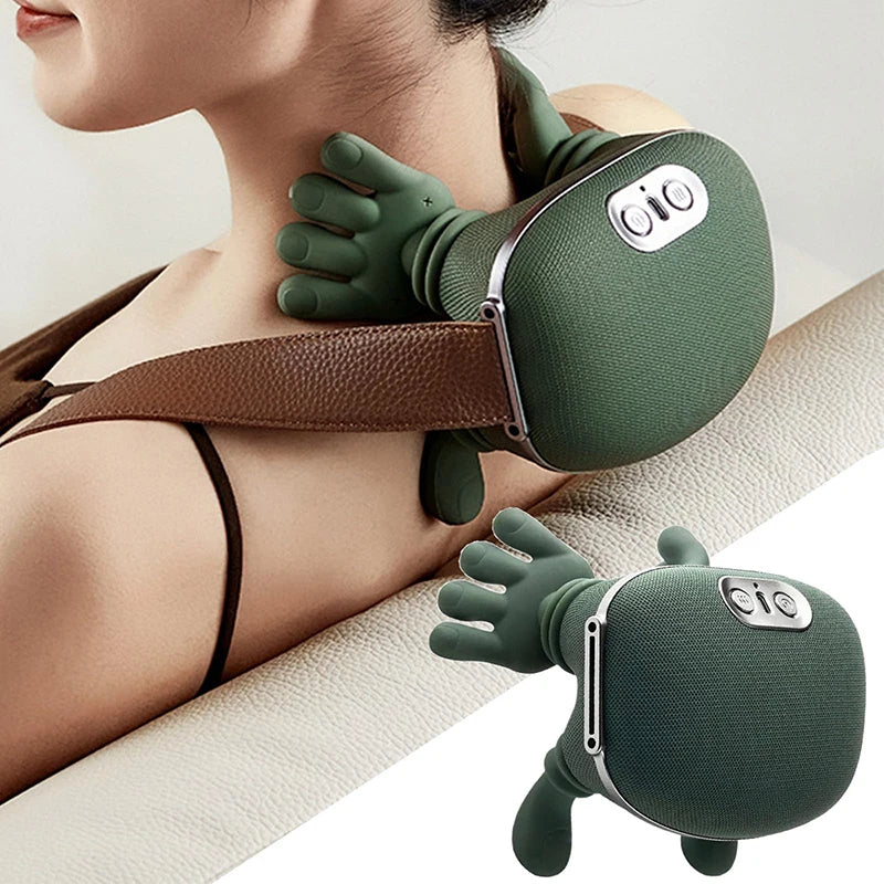 Windaily N7 Neck & Shoulder Massager – 4D Kneading, Heat & 3 Intensity Levels