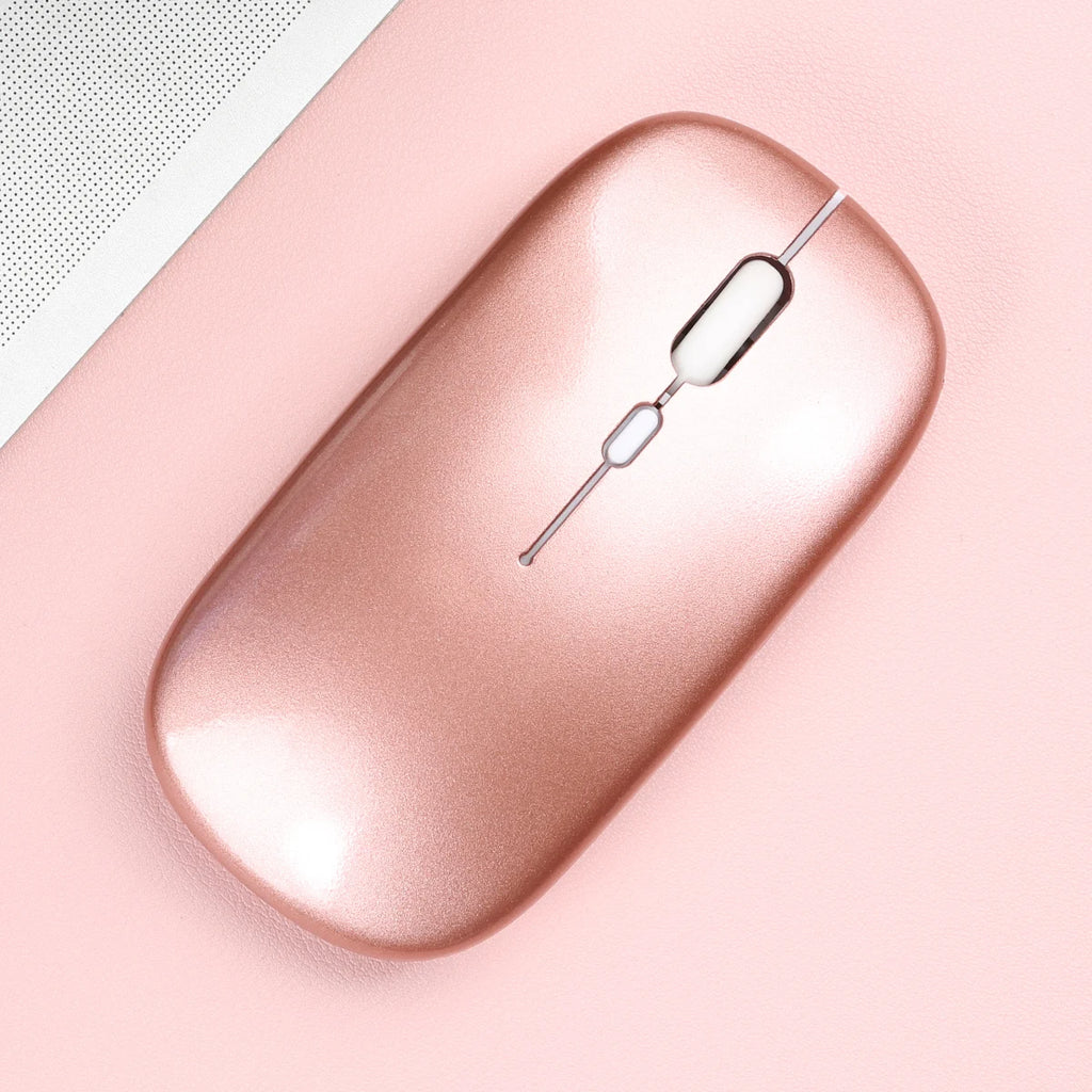 Bluetooth-compatible Mouse Wireless Mouse Silent Computer Mice Portable Working Gaming Mouse for Laptop iPad Air Pro Tablet PC