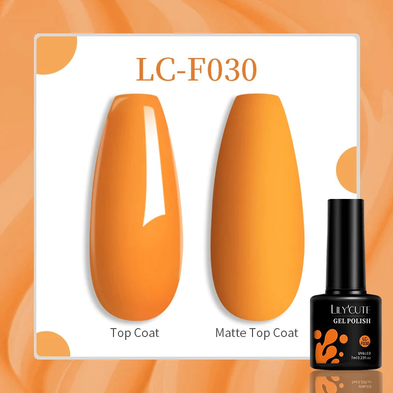 LILYCUTE 129-Color Gel Nail Polish 7ml