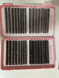 MJ 640pcs 30D/40D/50D/60D Individual Lashes Book Clusters Extensions False Eyelash DIY at Home Cluster Eyelash Extensions Makeup