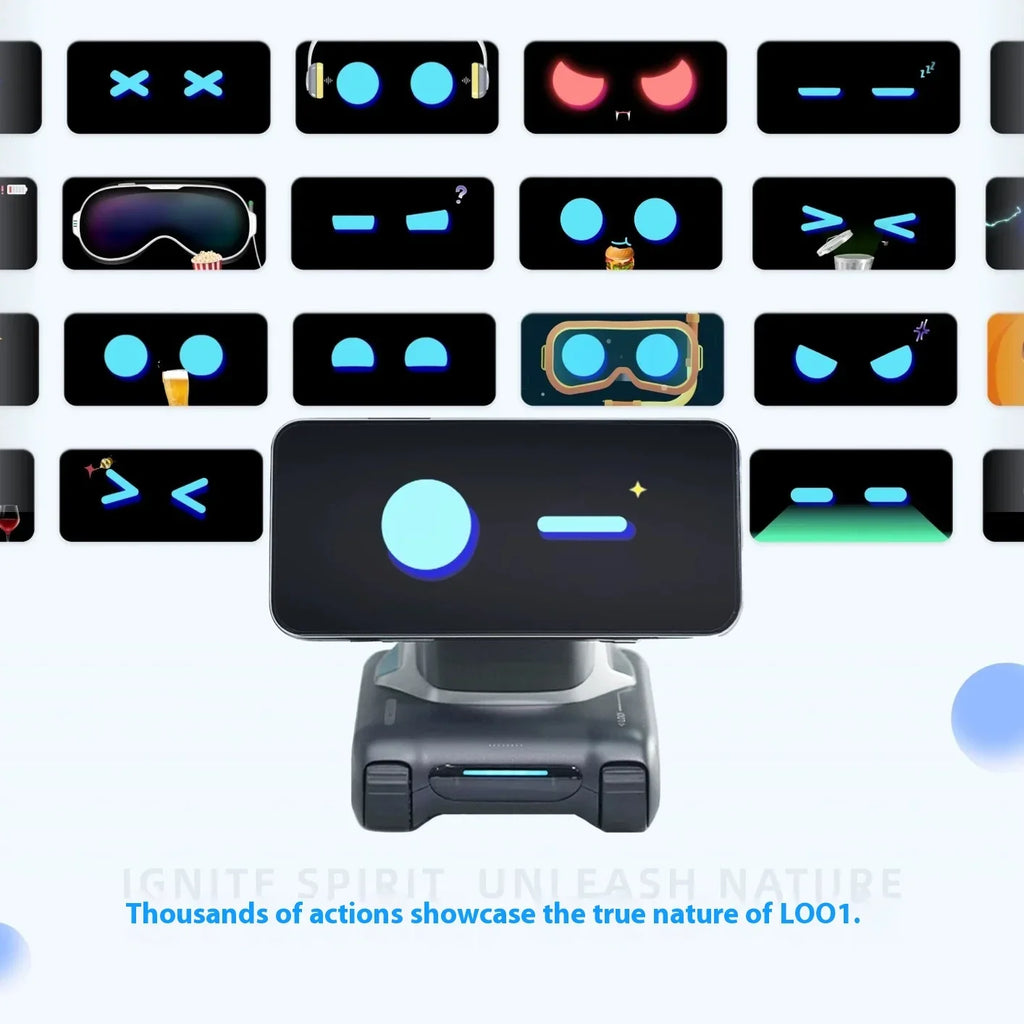 LOOI Smart Pet Robot GPT DeepSeek Ai Intelligent Robot Emotional Interaction Electronic Accompany Pet Robot Companion Custom