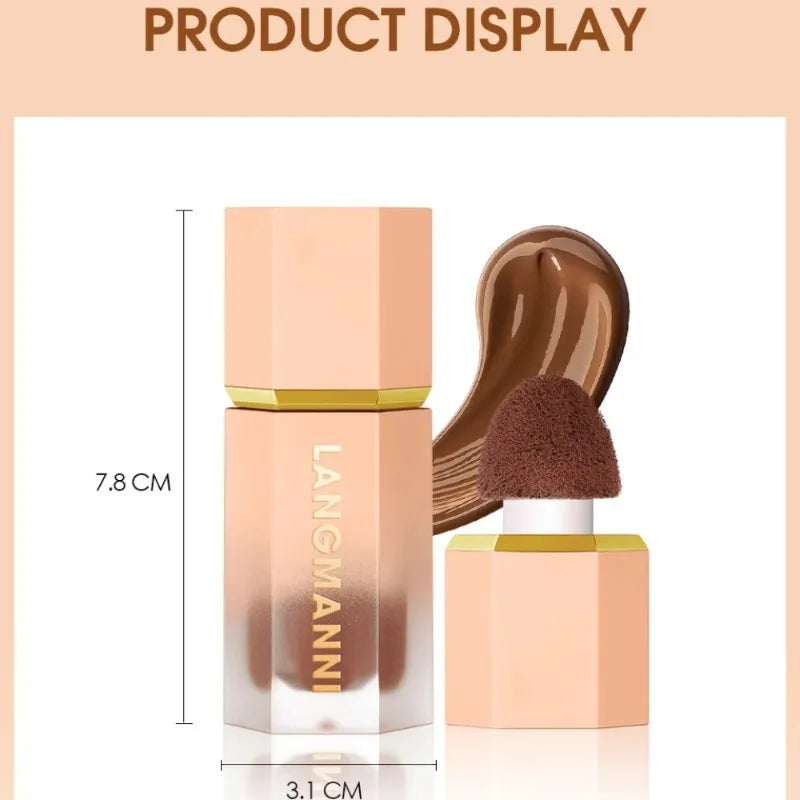 Liquid Contour & Highlighter Stick – Matte Bronzer for a Sculpted Glow