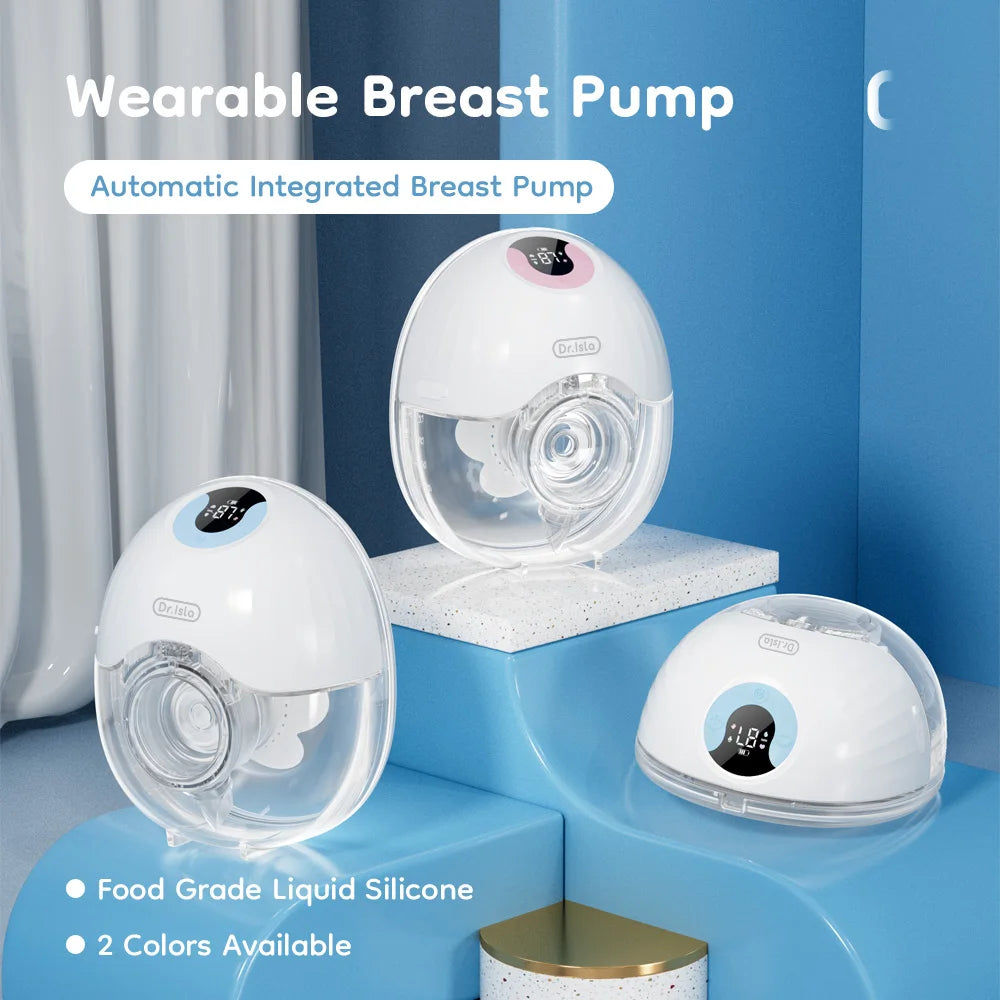 Dr. ISLA Wearable Breast Pump – Hands-Free Electric, 4 Modes & 36 Levels