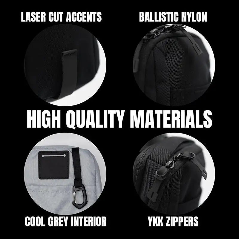 Magnetic water bottle bag, outdoor sports storage phone bag, magnetic fitness phone chest bag