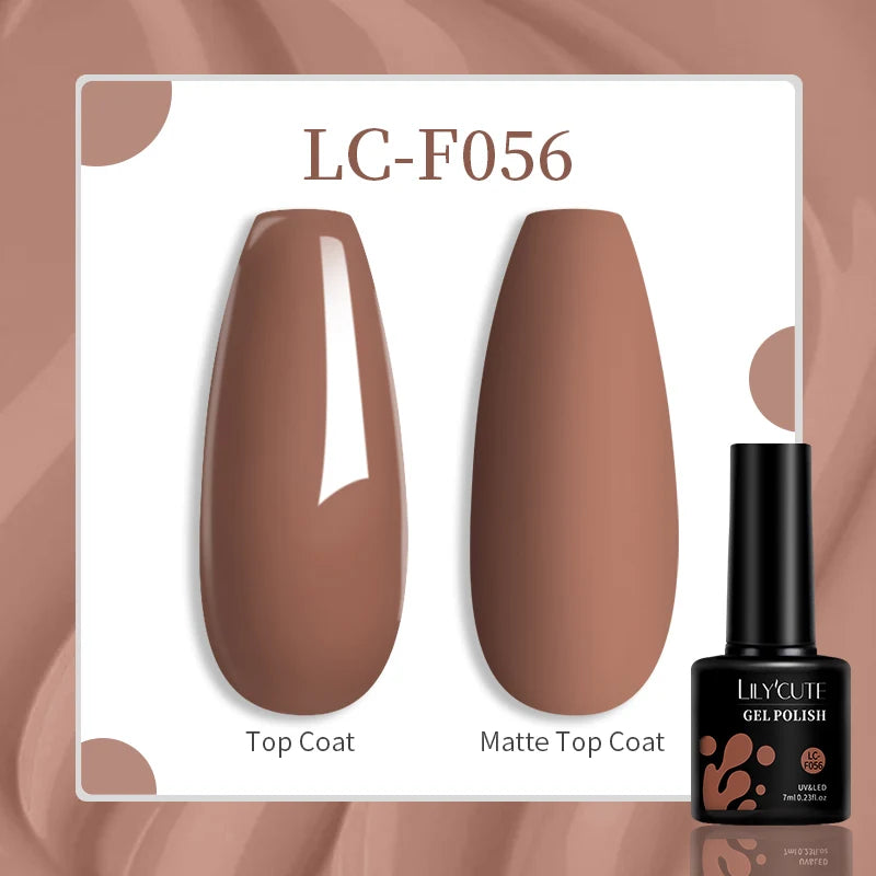 LILYCUTE 129-Color Gel Nail Polish 7ml