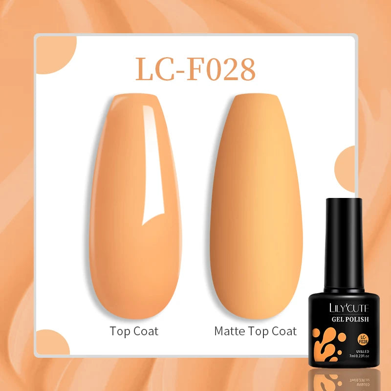 LILYCUTE 129-Color Gel Nail Polish 7ml