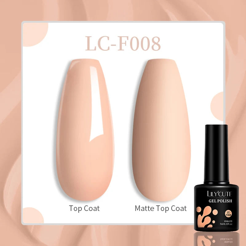 LILYCUTE 129-Color Gel Nail Polish 7ml