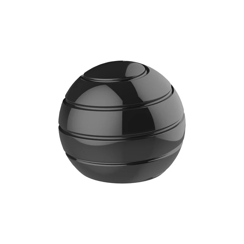 Kinetic Spinning Desk Toy Ball Optical Illusion Spinner Metal Gyro Anti Stress Fidget Toys Adults Anxiety ADHD Decompression