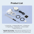 TELESIN Phone Camera Shoot Hand Grip Magnetic Smart Phone Holder Shooting Aid Remote Control Handle For Iphone Android Phone