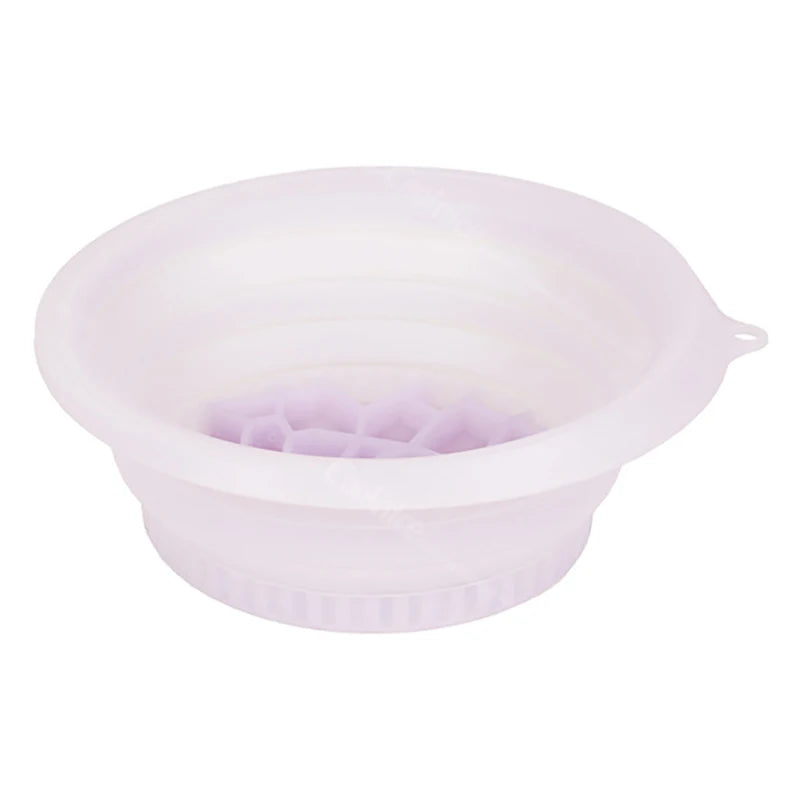 Large Foldable Silicone Bowl For Face Ice Bath And Home Skincare Routine Portable Face Dipping Bowl For Women And Girls