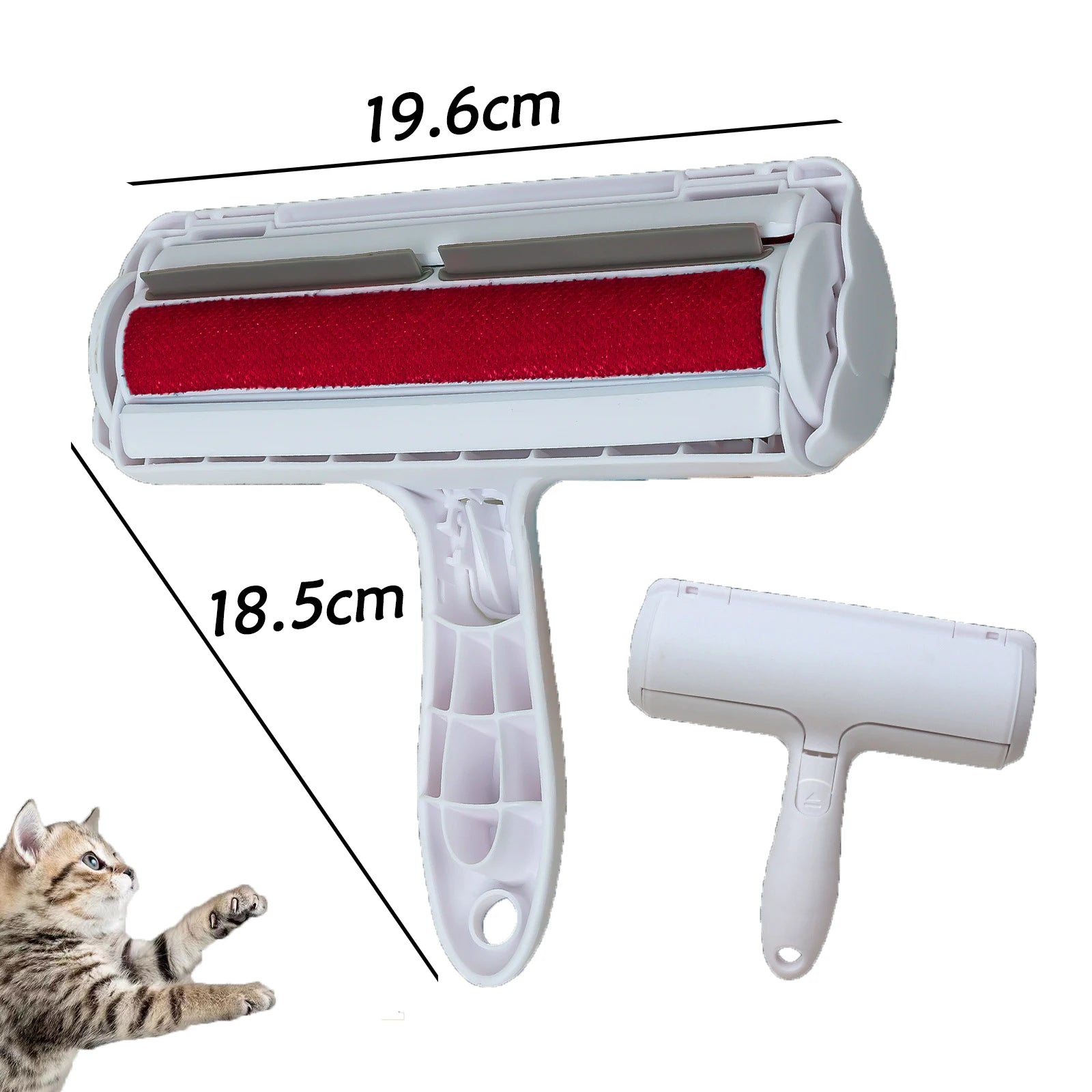 Pet Hair Removal Mitts & Rollers For Cats and Dogs Reusable Self-Cleaning Lint Roller Set For Furniture Couch Carpet ﻿