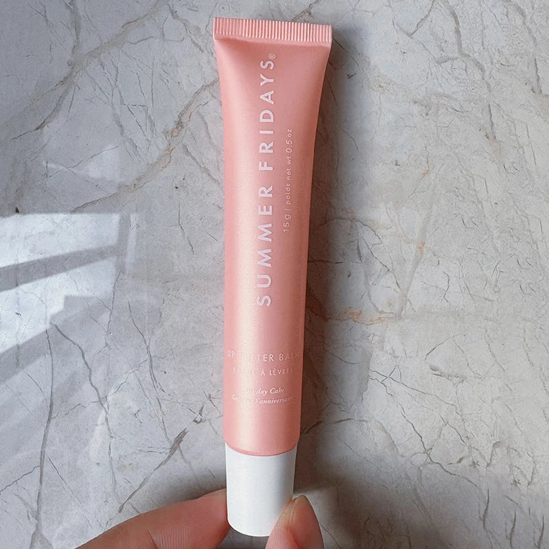 Summer Friday's Vanilla Beige Lip Balm Moisturizing Transparent Lipstick Set Smooth Soft Tube Mirror Lip Gloss Lip Makeupv