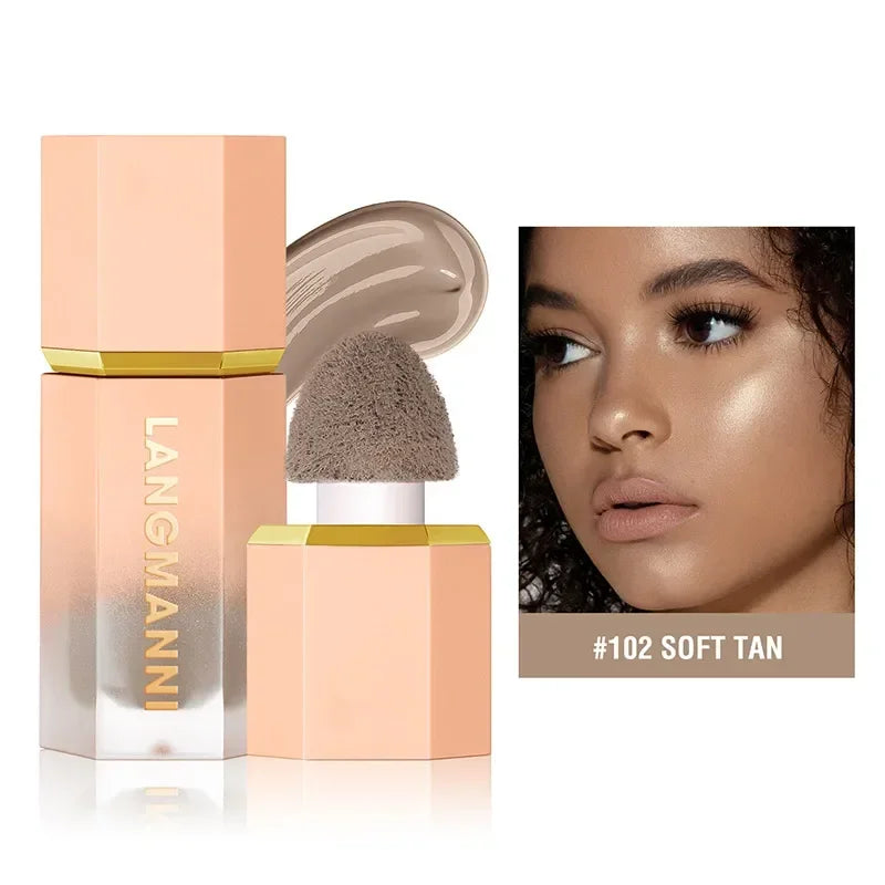 Liquid Contour & Highlighter Stick – Matte Bronzer for a Sculpted Glow