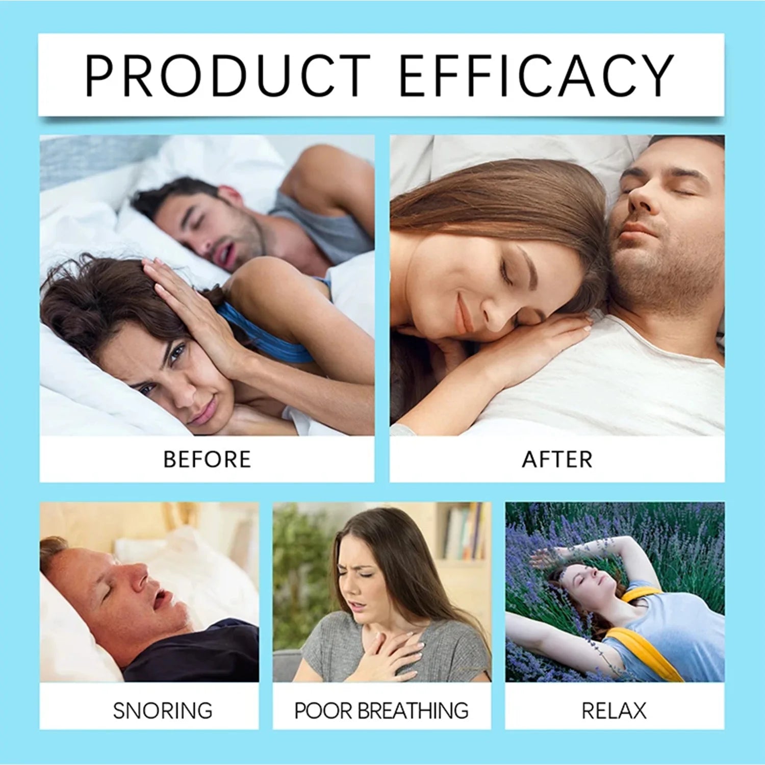Nasal Breathing Dilator & Anti-Snoring Kit