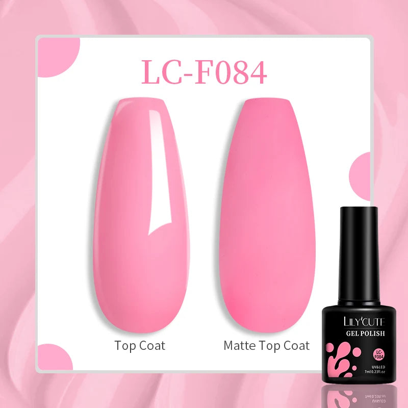 LILYCUTE 129-Color Gel Nail Polish 7ml