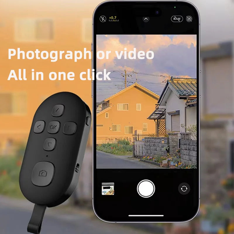 Bluetooth camera remote control rechargeable brush video mobile phone stand selfie stick universal universal artifact