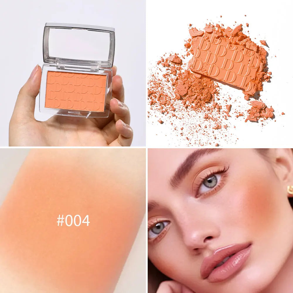 Matte Embossed Blush Palette – High Pigment Powder Blusher