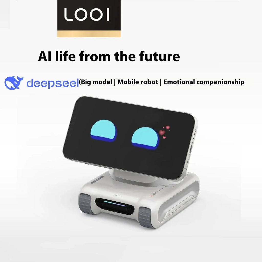 LOOI Smart Pet Robot GPT DeepSeek Ai Intelligent Robot Emotional Interaction Electronic Accompany Pet Robot Companion Custom