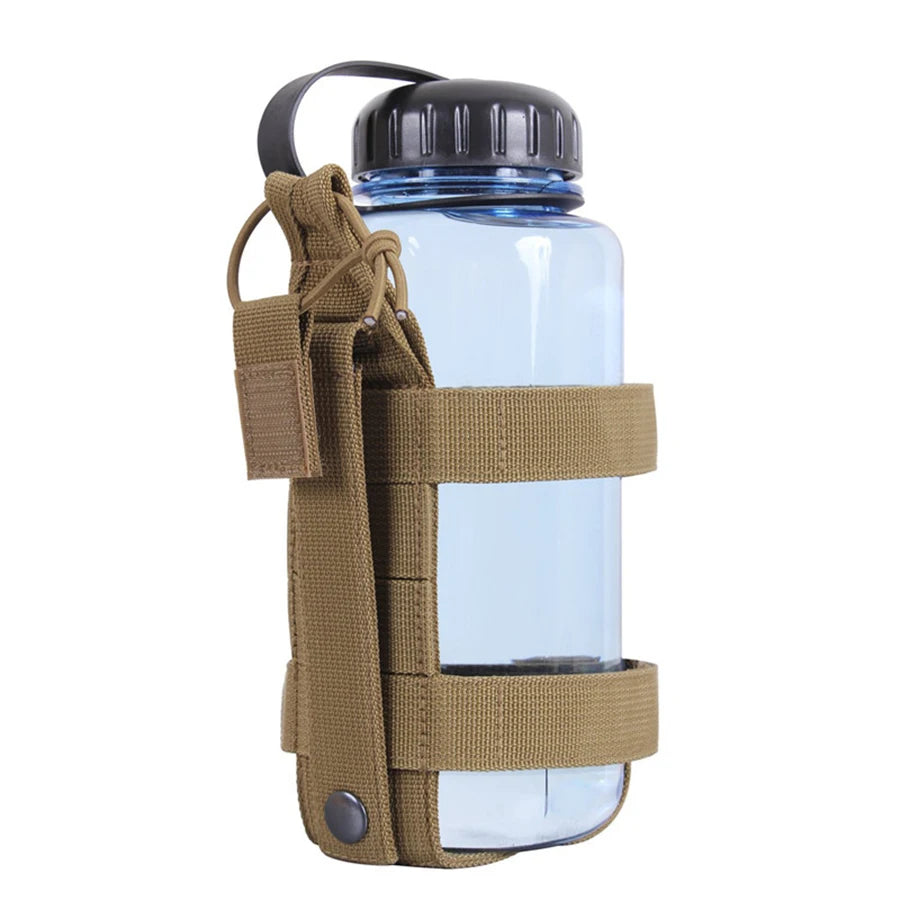 1Pc Outdoor Hiking Water Bottle Holder Portable Adjustable Water Bottle Pouch Water Bottle Bag Outdoor Water Cup Hanging Bag Ws00348