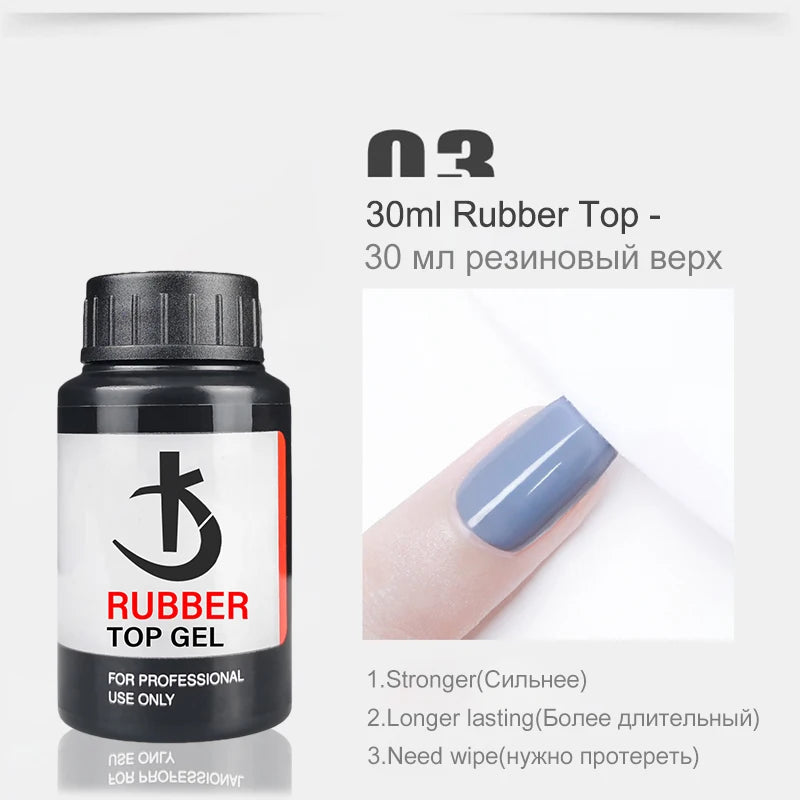 KODI JYJ Acid-Free Base & Top Coat for Gel Nails