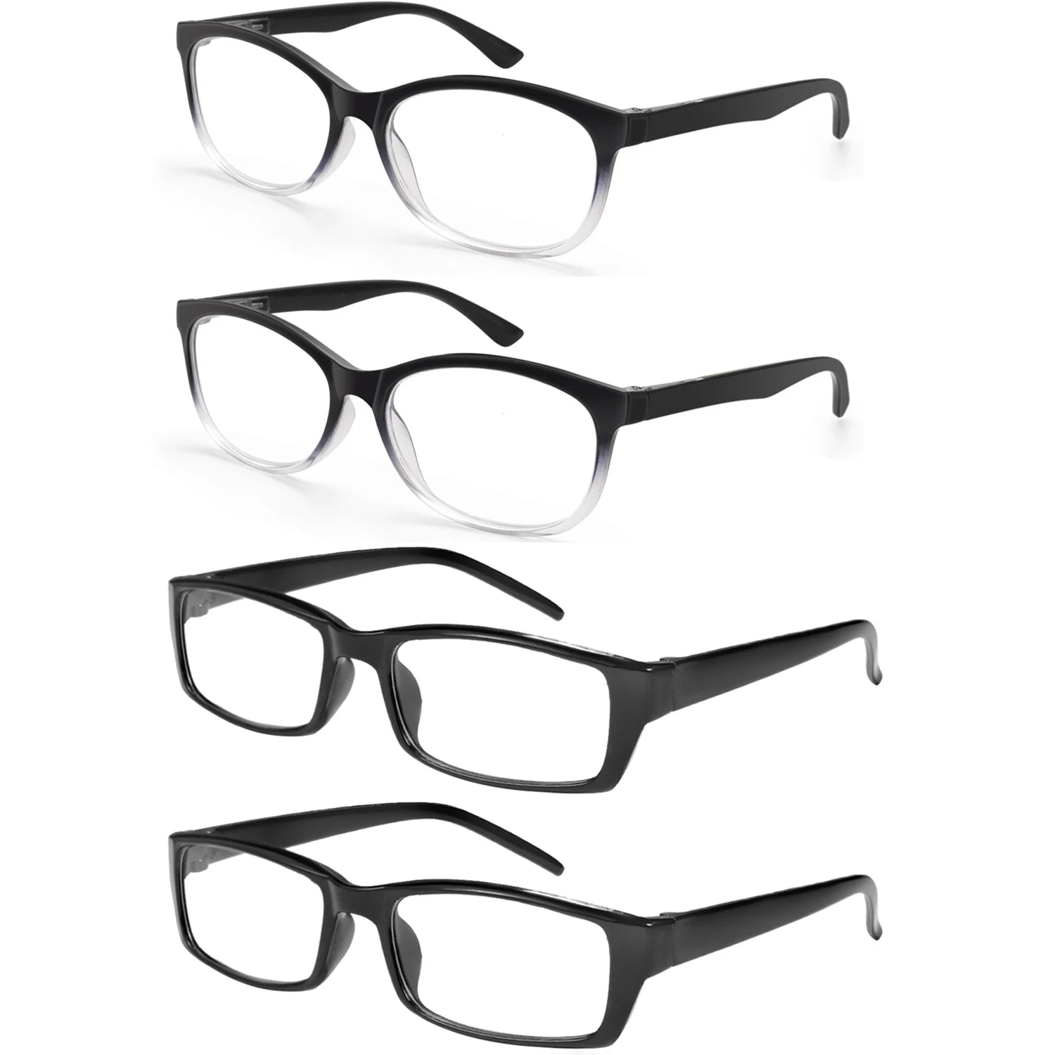 1/2/3/4pcs Autofocus Power Anti-Blue Light Reading Glasses Smart Anti Blue Ray Automatic Zoom Eyeglasses Eye Protection